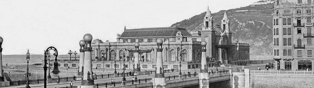 fotografia del antiguo casino kursaal de san sebastian